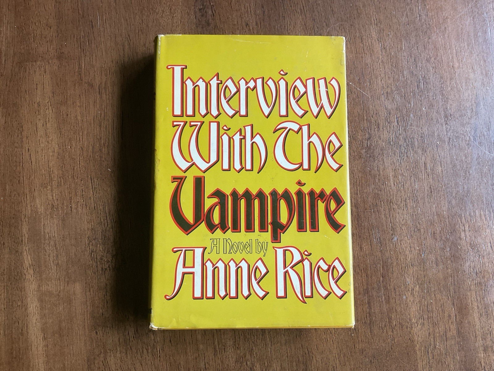 Interview With The Vampire Anne Rice HC/DJ 1976 Book Club Edition