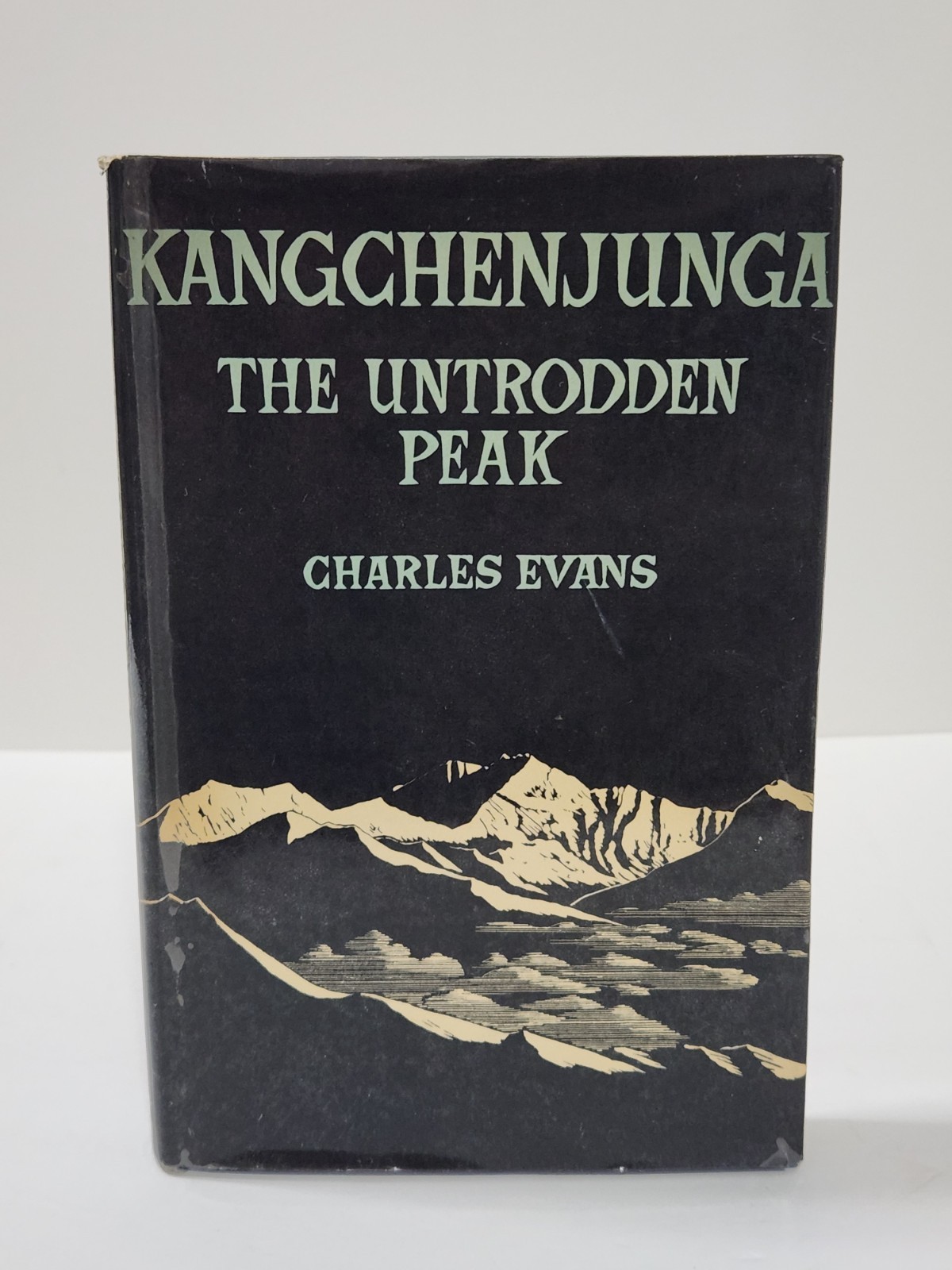 Kangchenjunga The Untrodden Peak Charles Evans 1956 HC/DJ Blue HC