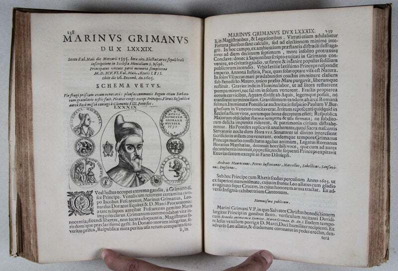 Ioannis Palatii / Fasti ducales ab Anafesto I ad Silvestrum Valerium 1st ed 1696