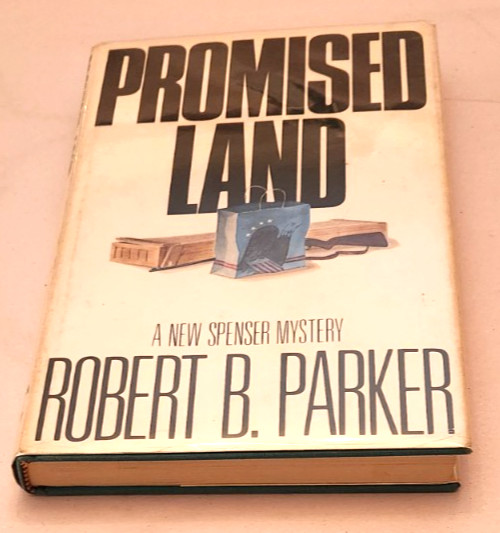 SIGNED 1st Print Promised Land Robert B Parker 1976 #4 Spenser Mystery DJ Mylar