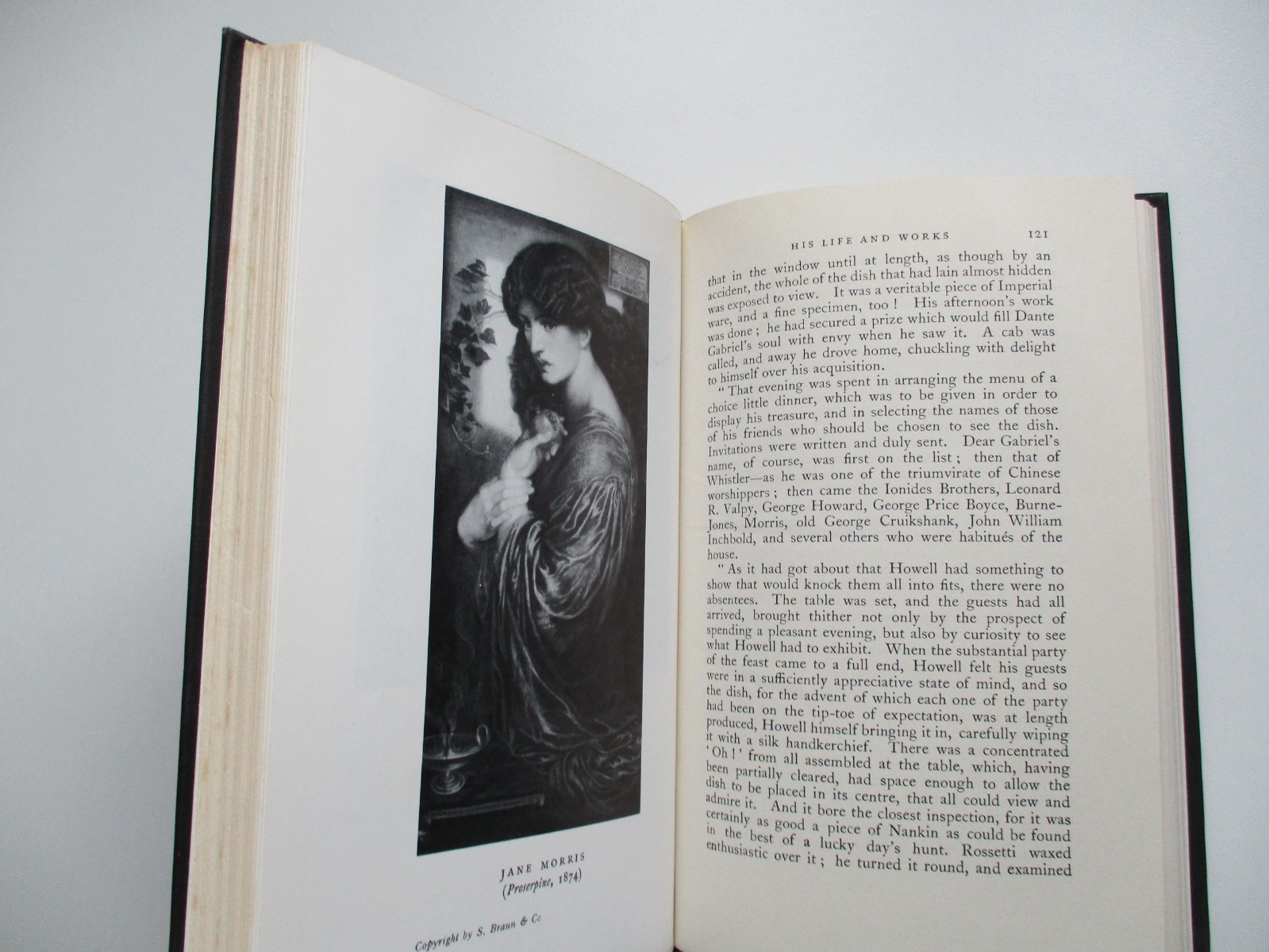 DANTE GABRIEL ROSSETTI LIFE & WORKS Evelyn Waugh PRE-RAPHAELITES Hardback 1975