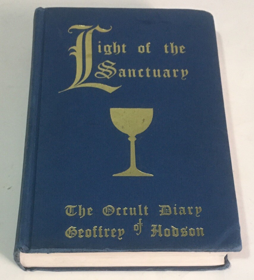 LIGHT OF THE SANCTUARY OCCULT DIARY GEOFFREY HODSON 1988