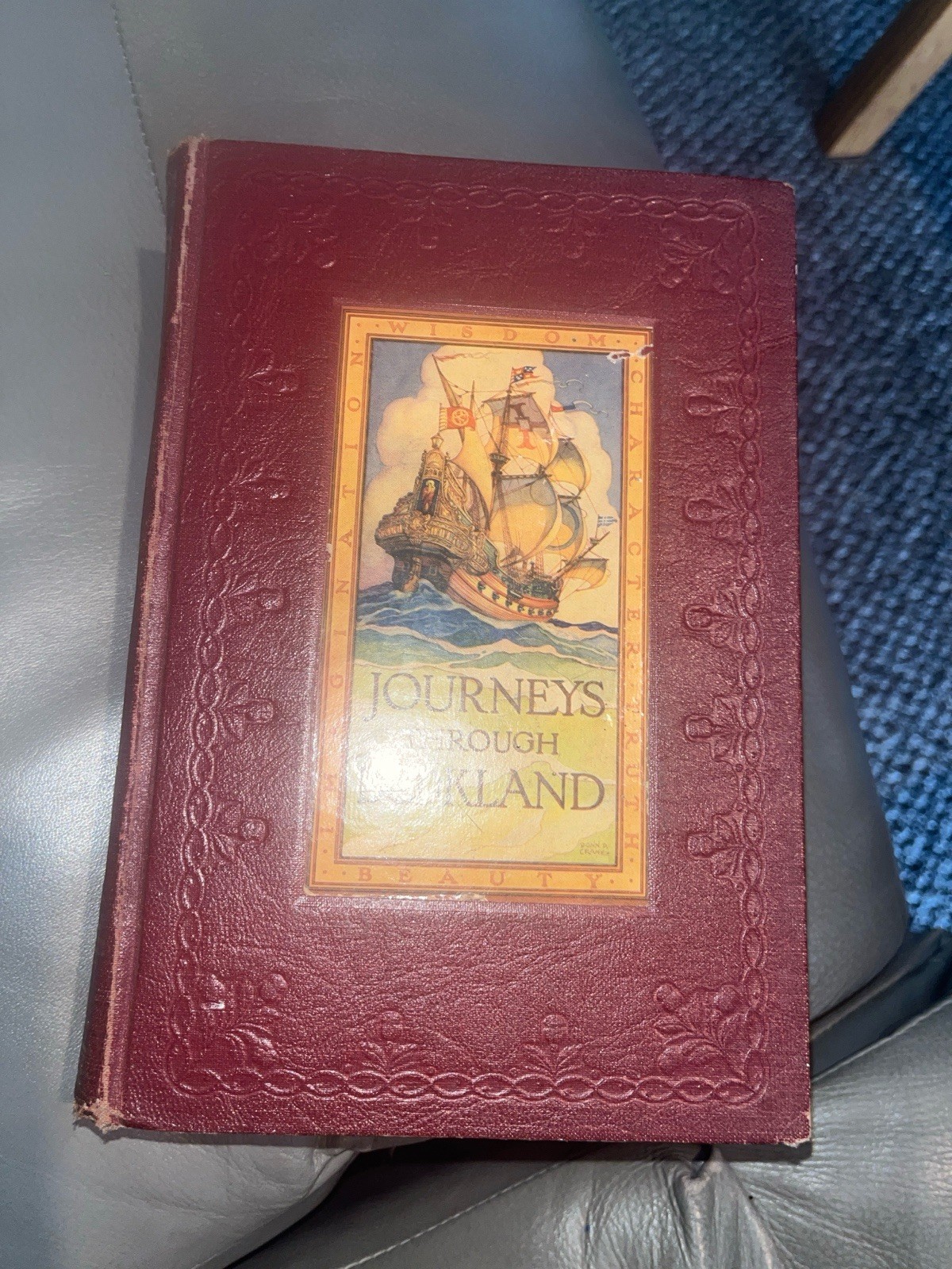 Journeys Through Bookland Vol 1 1922 Illustrated Children Literature Hardcover