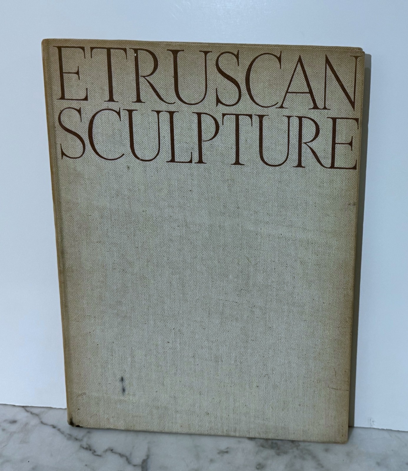 1941 – ETRUSCAN SCULPTURE – BY LUDWIG GOLDSCHEIDER – HARDCOVER – PHAIDON EDITION