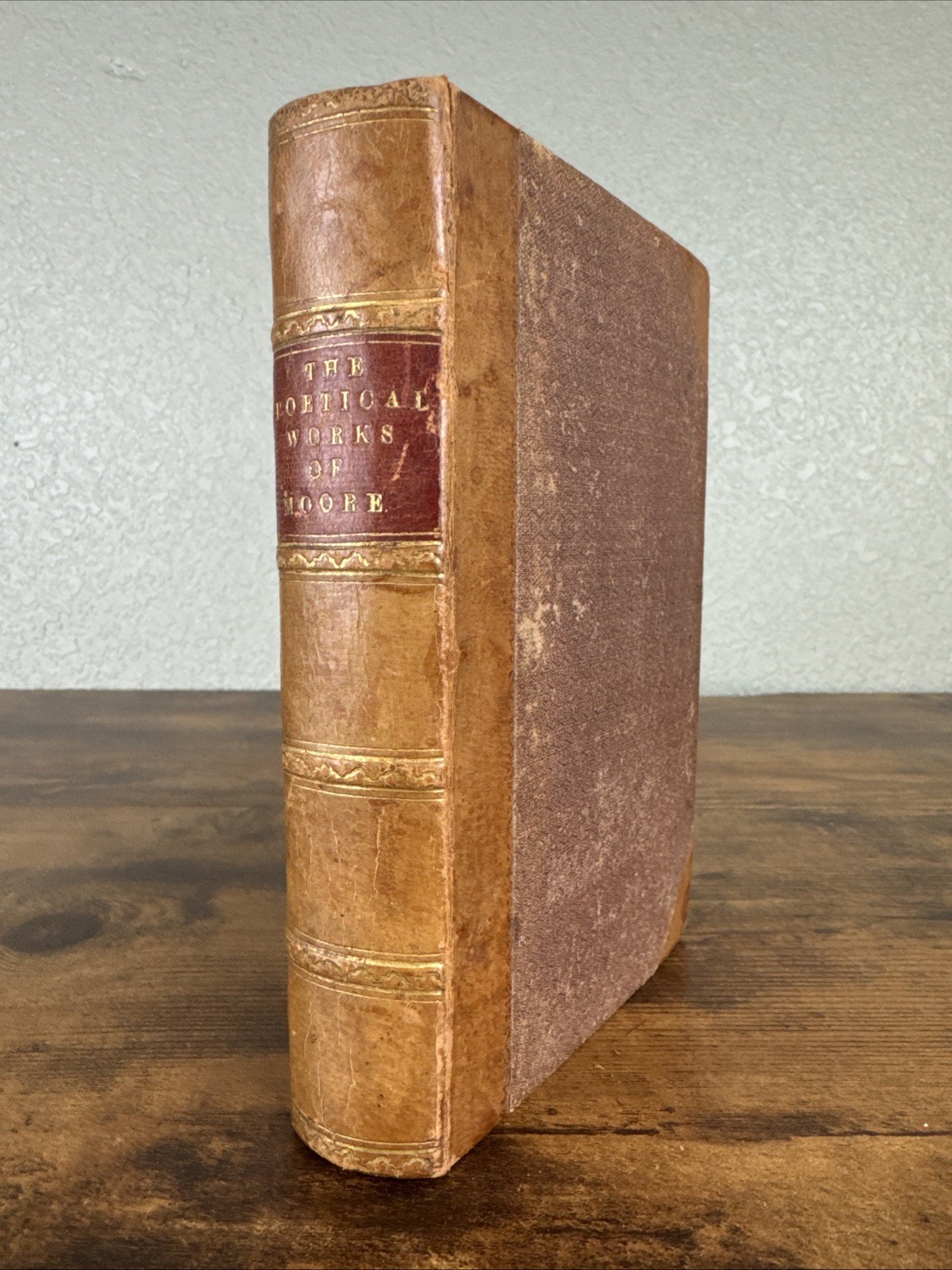 The Political Works Of Thomas Moore, Frederick, Warne & Co. ~ Quarter Leather