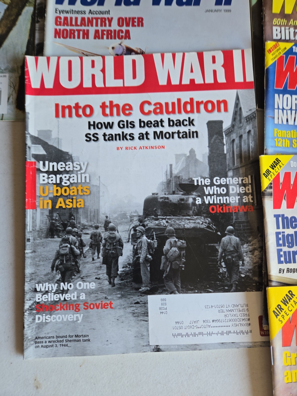 1990s World War 2 Magazines Back Issues Lot Of 34