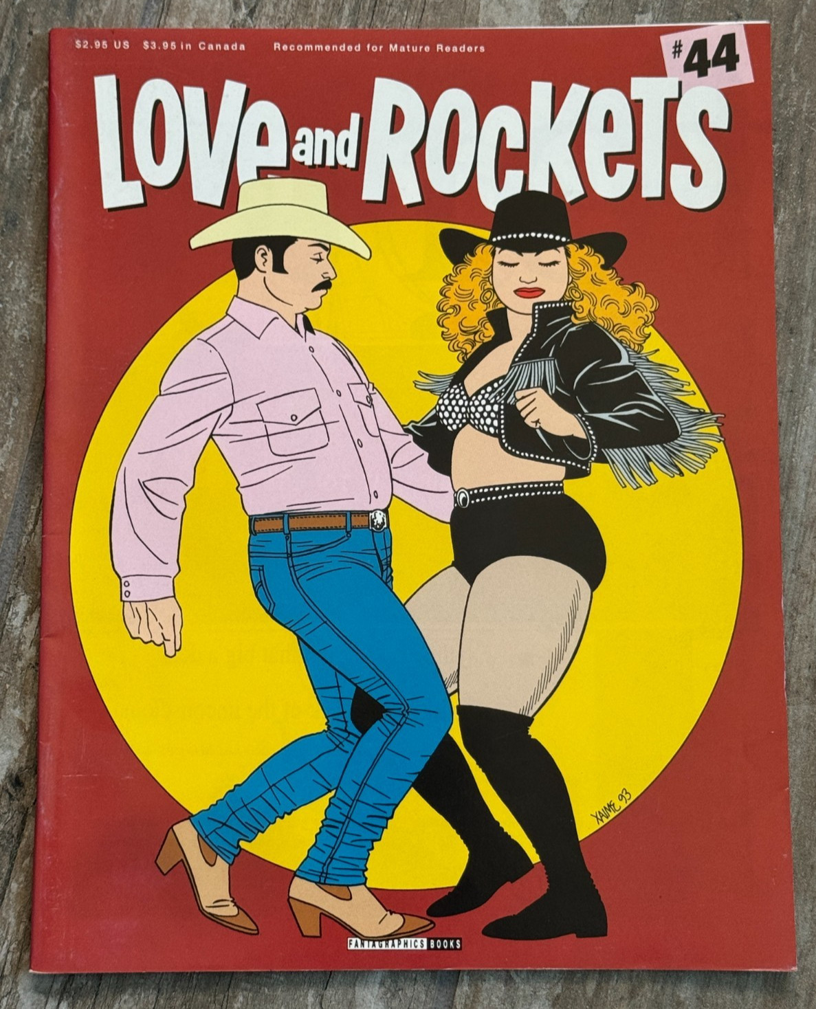 Love & Rockets No. 44 Gilbert & Jaime Hernandez – Fantagraphics Books 1994 – #44
