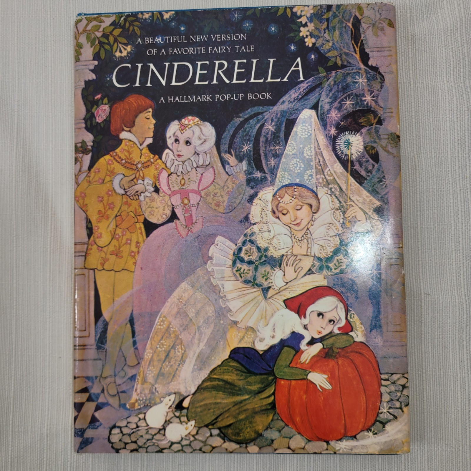 CINDERELLA Hallmark Pop-Up Book VTG 1970s HBDC All Pop Ups Work Storytime VG