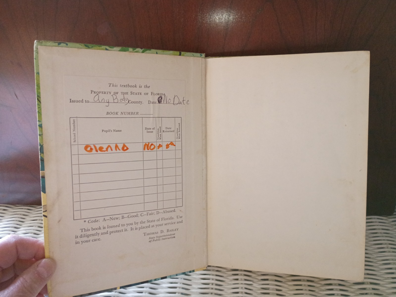 Down Our Way Basic Reader 1962 Hardcover Vintage School Book