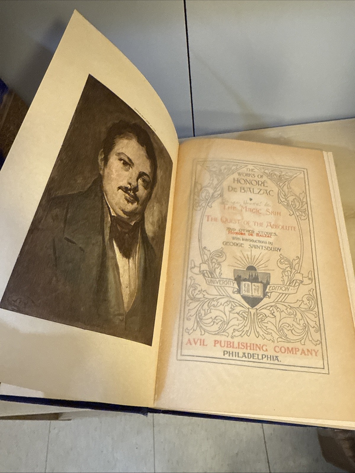 Works of Honoré de Balzac – Vols I-XVIII (1-18) 1901 Avil Publishing Co. Antique