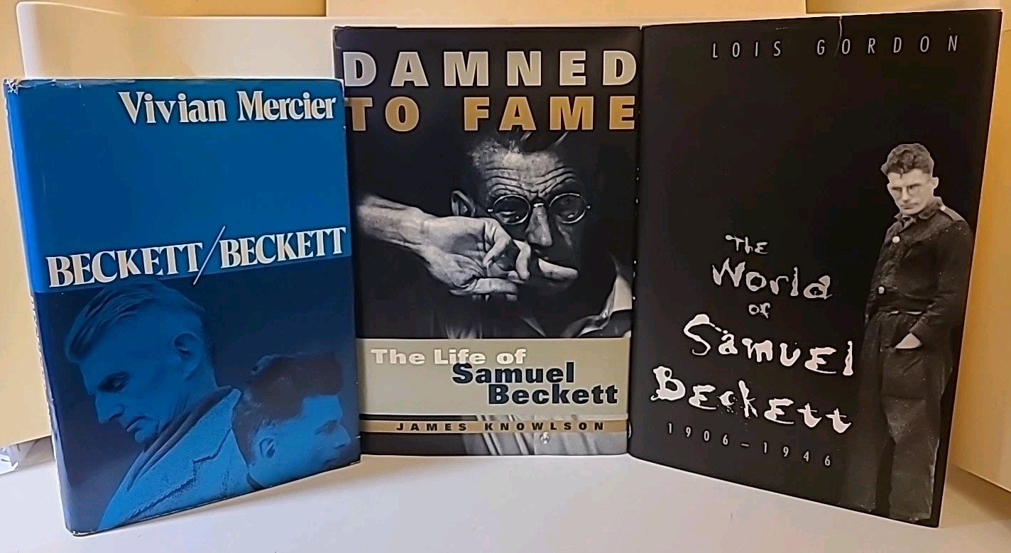 Samuel BECKETT books Primary and Secondary Sources ONE LOT of 37 volumes