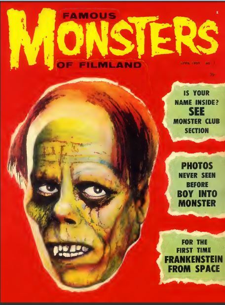 FAMOUS MONSTERS OF FILMLAND 225 Unique Issue Collection On USB Thumb Drive