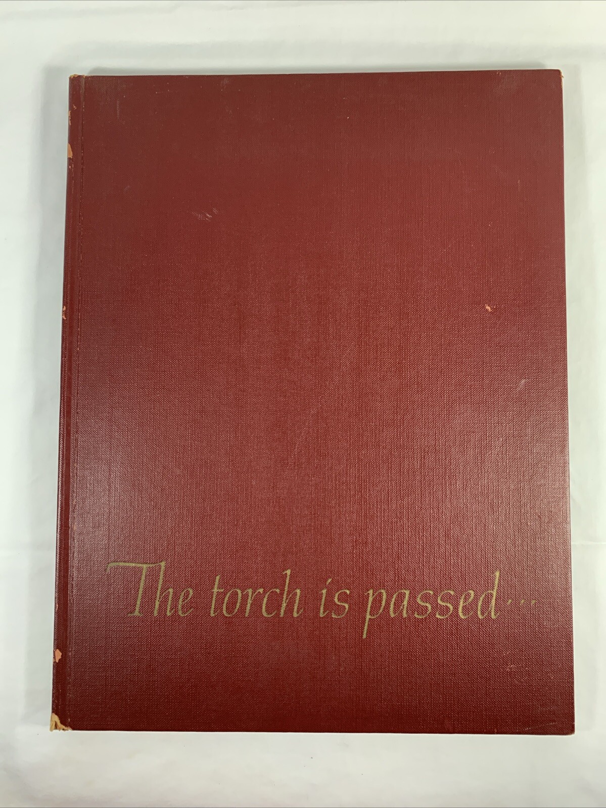 THE TORCH IS PASSED-A Book By The Associated Press All About JFK. Vintage-1961