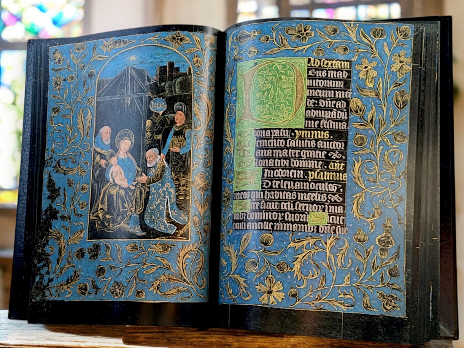 The Black Hours Facsimile Copy Reproduction Deluxe Leatherbound