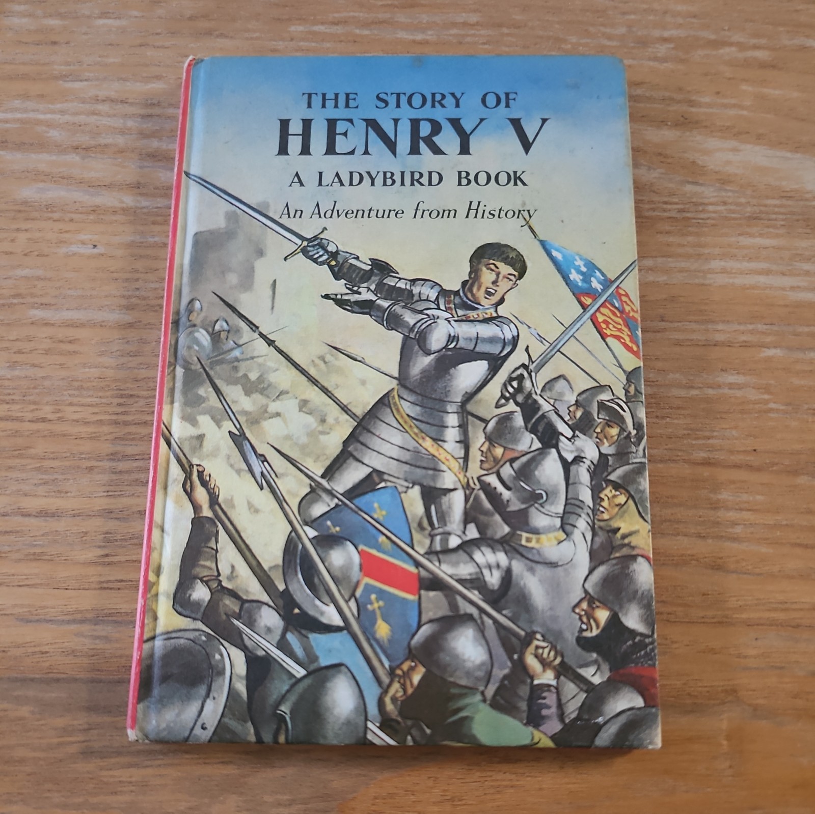 Vintage ladybird series 561 story of Henry V L Du Garde Peach Early 2’6d ed W
