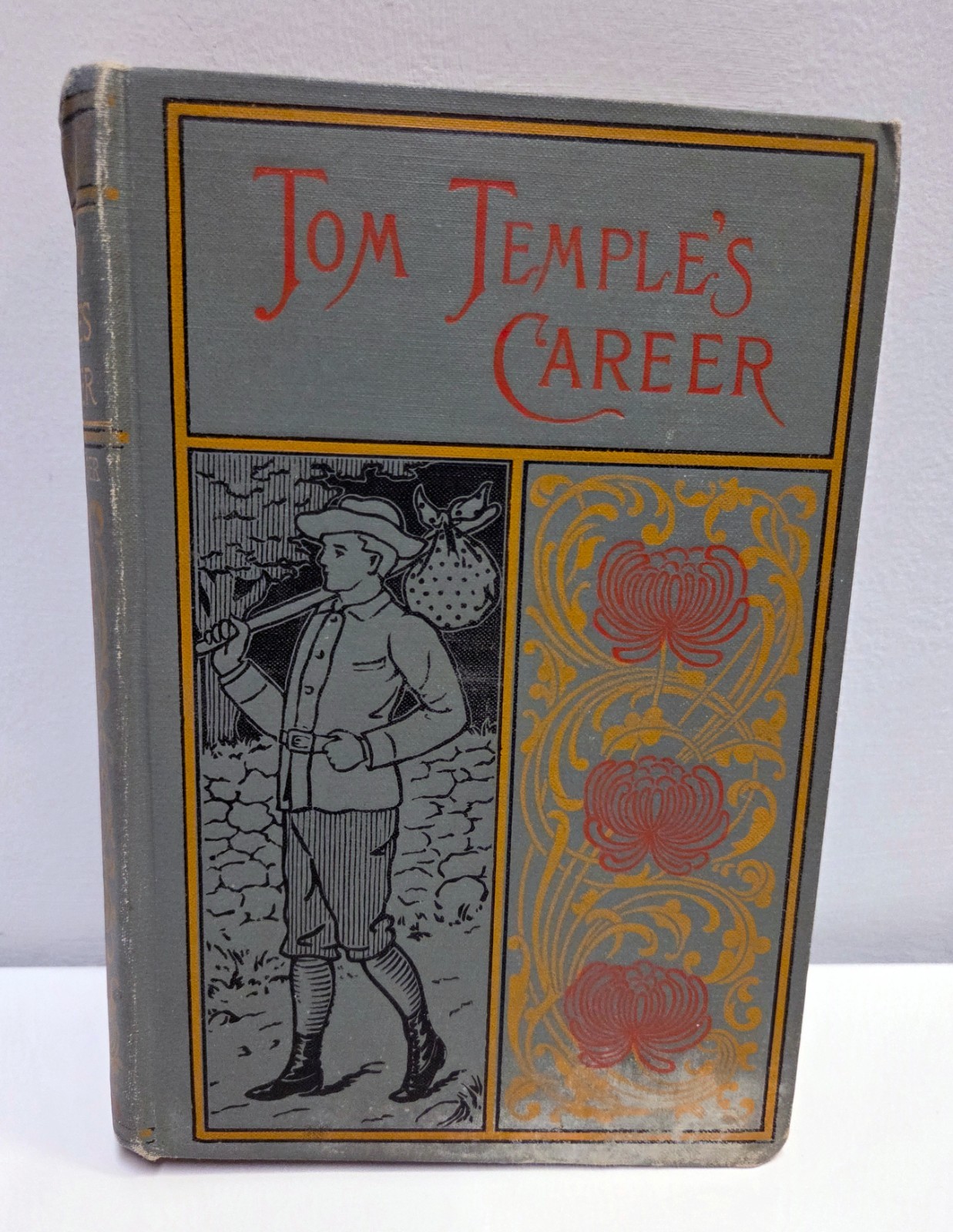 Tom Temple’s Career Horatio Alger Jr. 1888 A.L. Burt 1st ed. 3rd printing