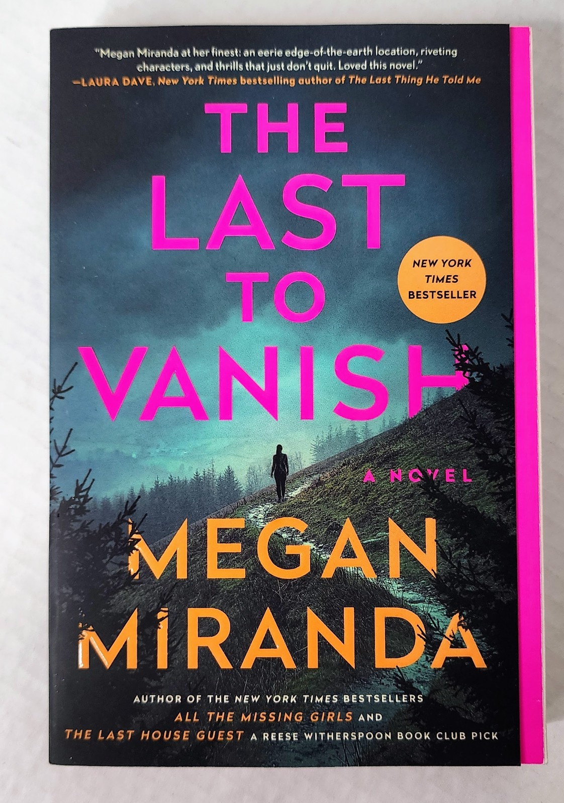 Signed Megan Miranda The Last to Vanish ARC/Proof Inscribed Paperback 2022