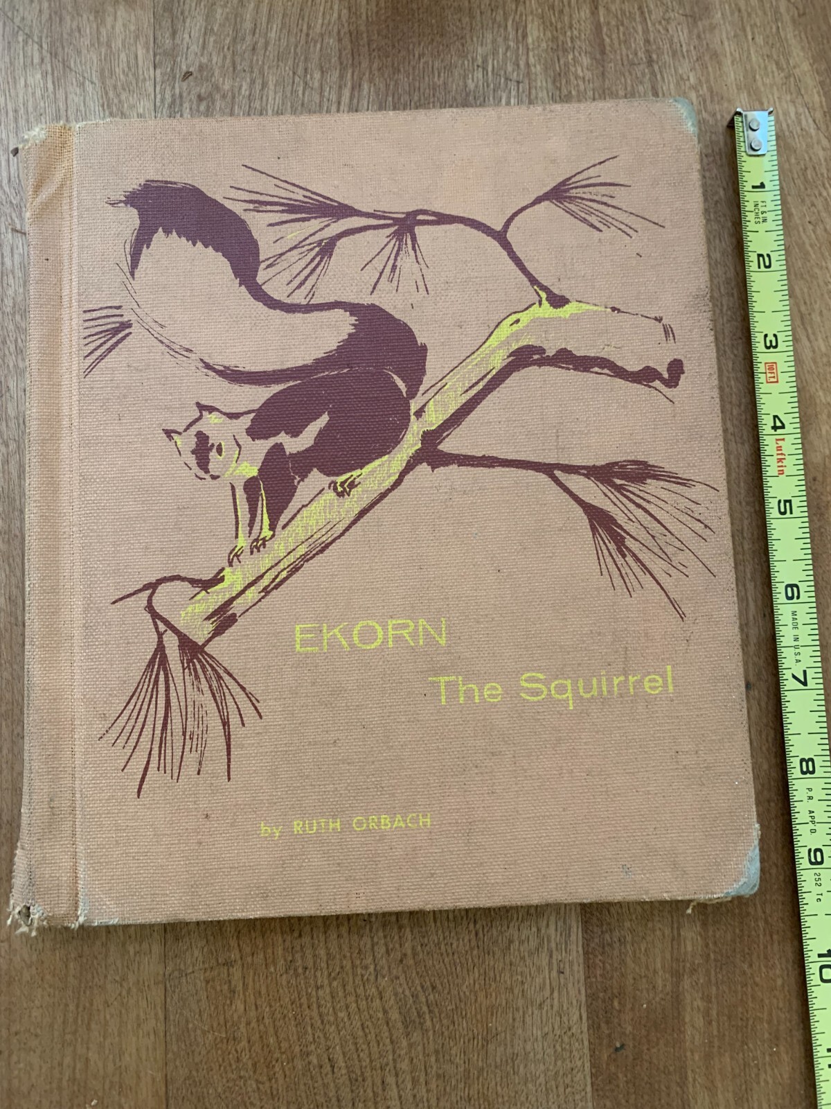 ‚Ekorn The Squirrel‘ by Ruth Orbach – 1961 – Albert Whitman & Co. – Hardcover