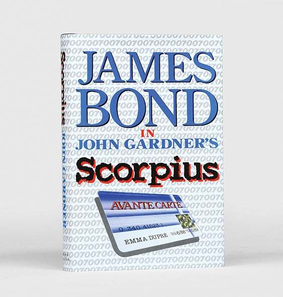 John GARDNER / Scorpius James Bond series Signed 1st Edition