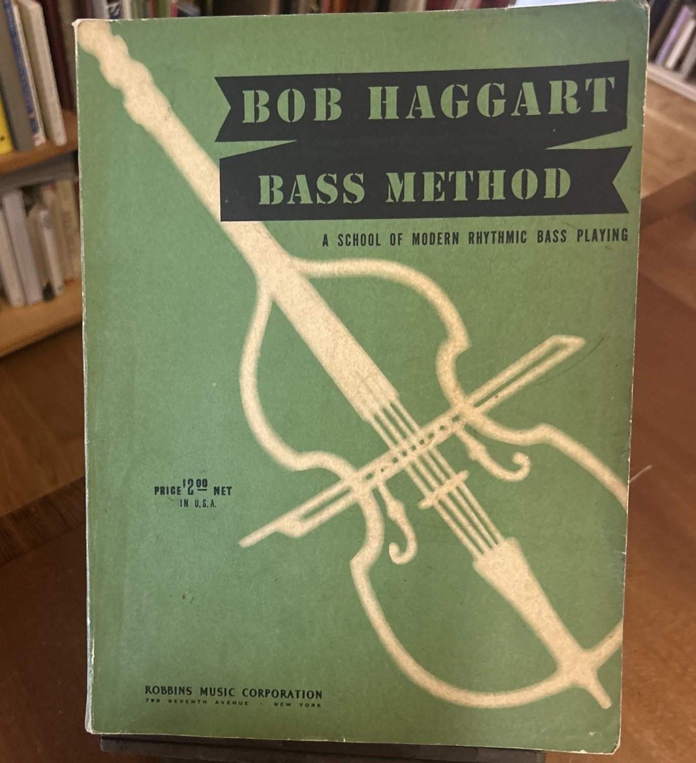 Bob Haggart Bass Method 1941 1st Ed VG