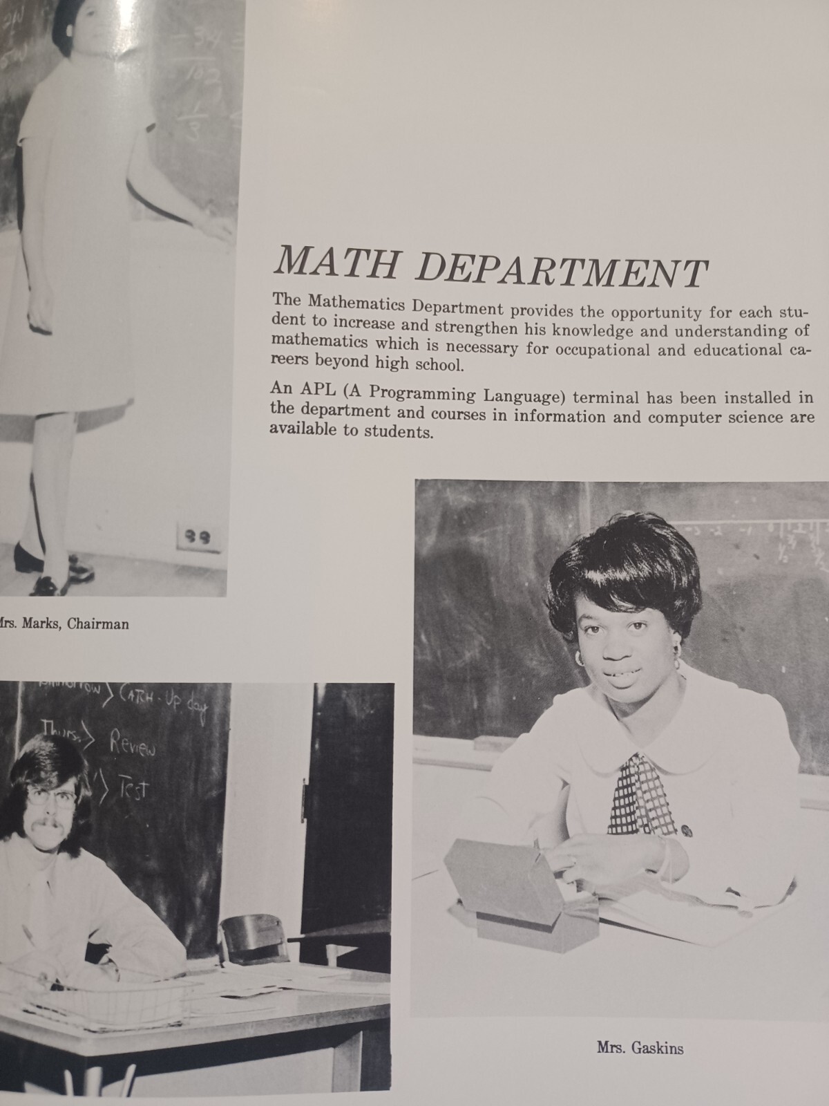 1972 Brown High School Yearbook, African American Atlanta „Laureate“