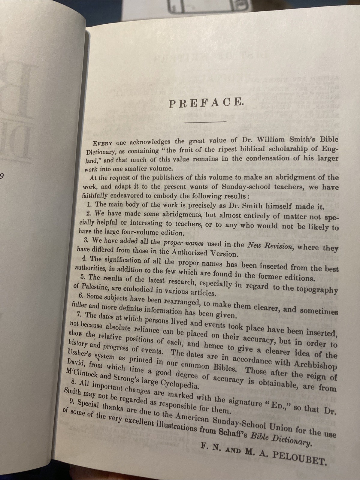 Smith’s Bible Dictionary 1999