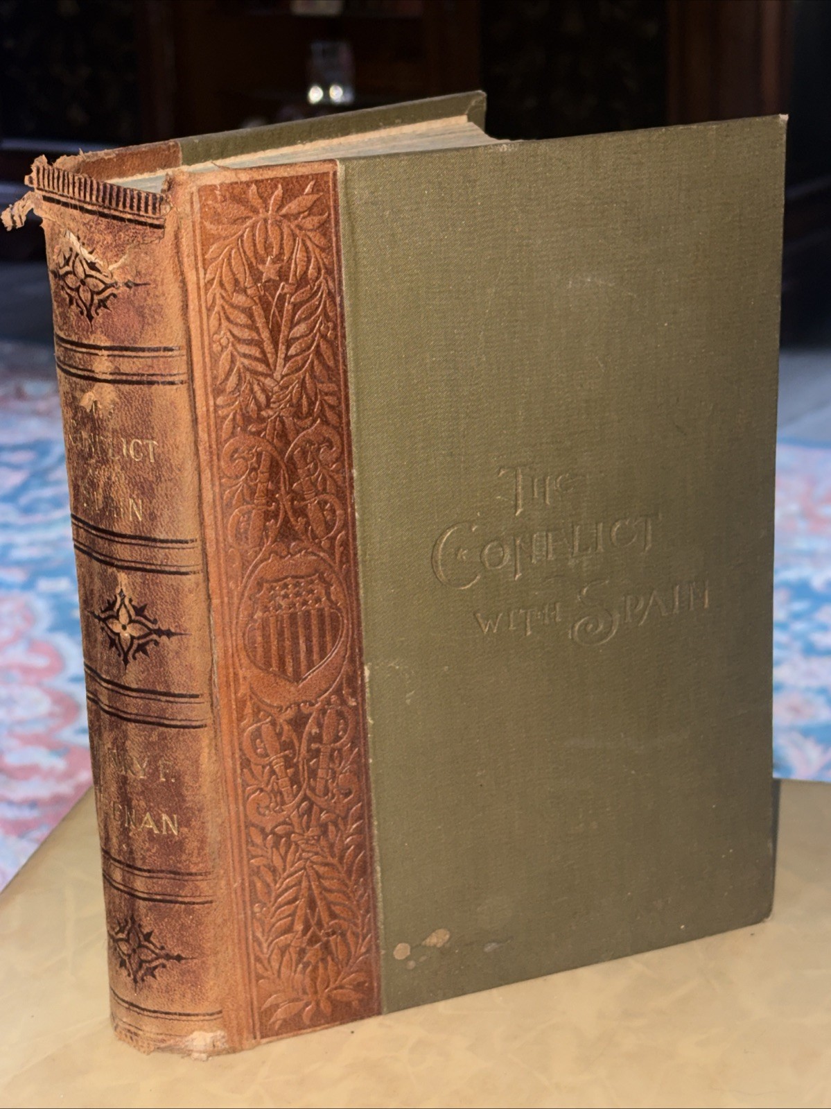 The Conflict With Spain A History of the War Henry F Keenan Rare 1898 1st Ed