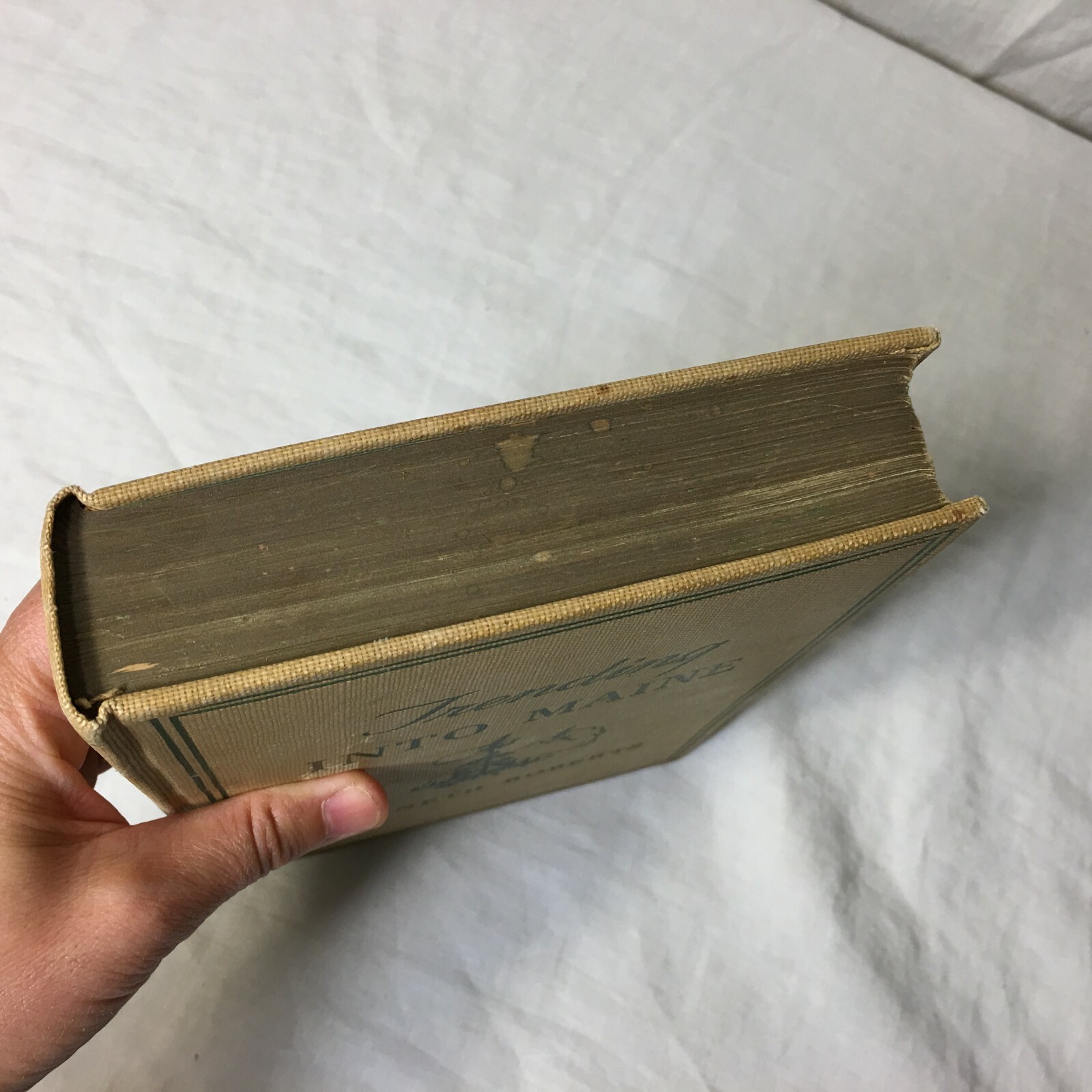 Trending into Maine, Kenneth Roberts, NC Wyeth 1938 Little Brown Hardcover