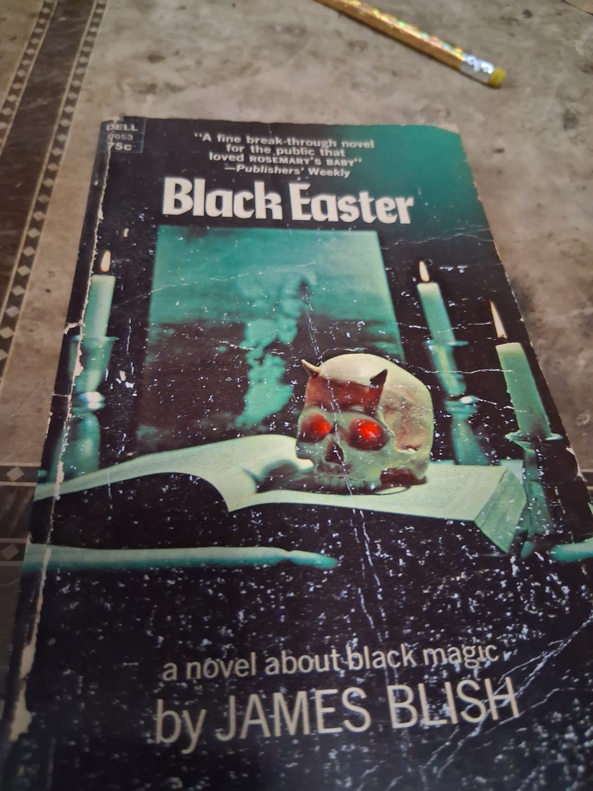 Black Easter by James Blish (1st printing DELL Paperback 1969) GOOD CONDITION
