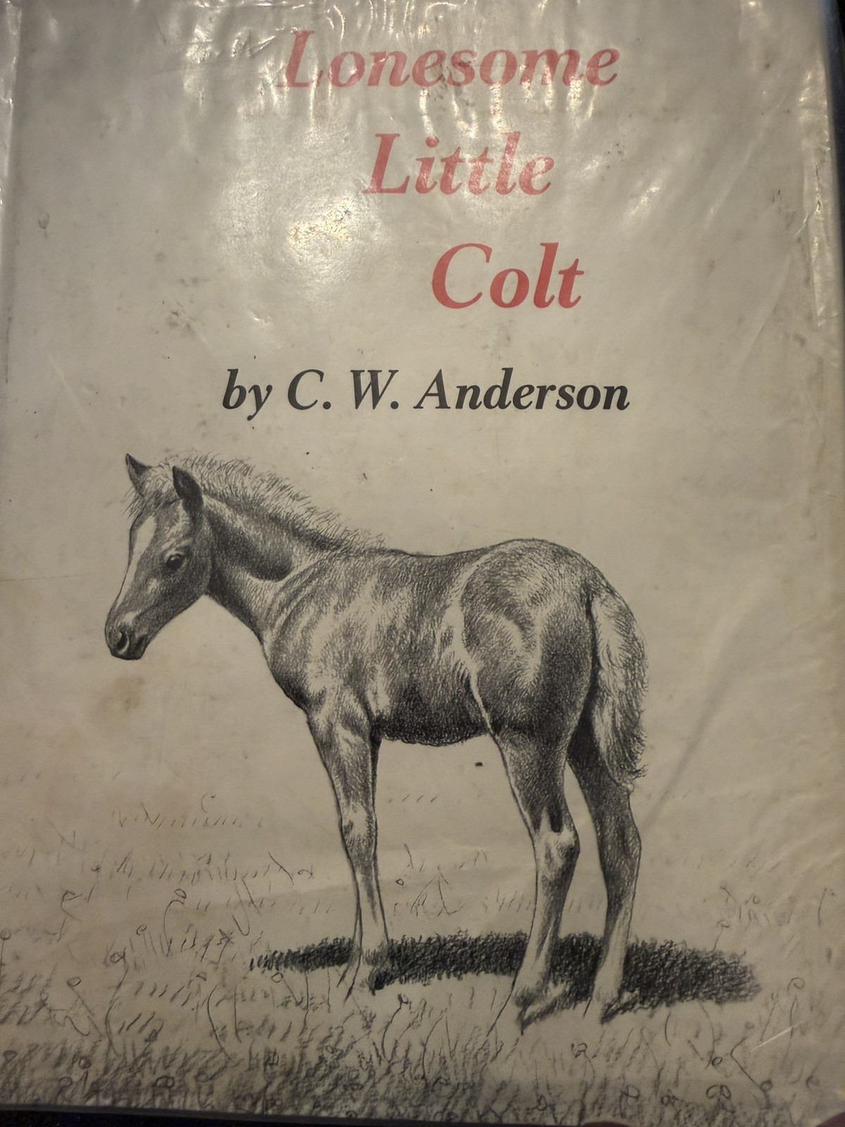 LONESOME LITTLE COLT BY C. W, ANDERSON 1961 HC