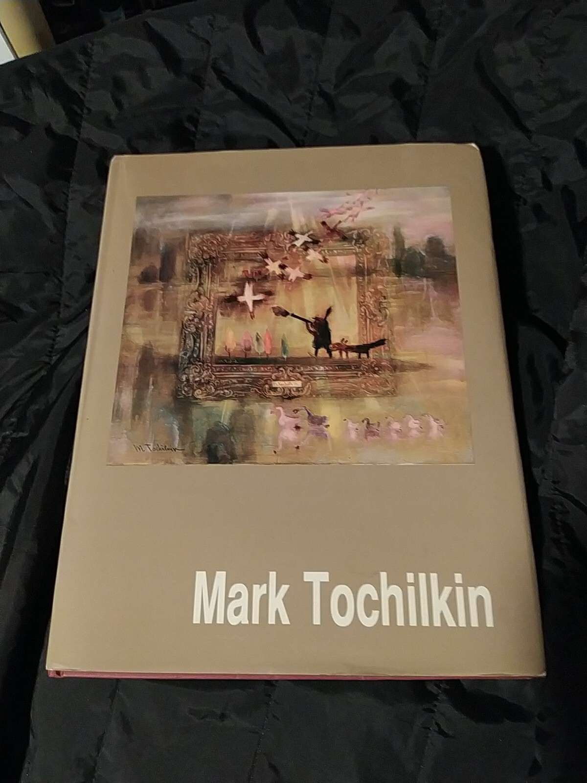JUDAICA MODERN ART MARK TOCHILKIN ARTIST FROM UKRAINIA & ISRAEL 1998 VERY RARE