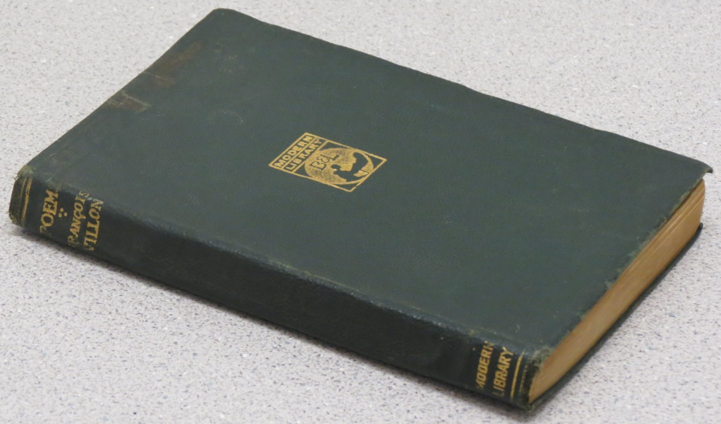 Poems by Francois Villon – Modern Library – Boni and Liveright – vintage