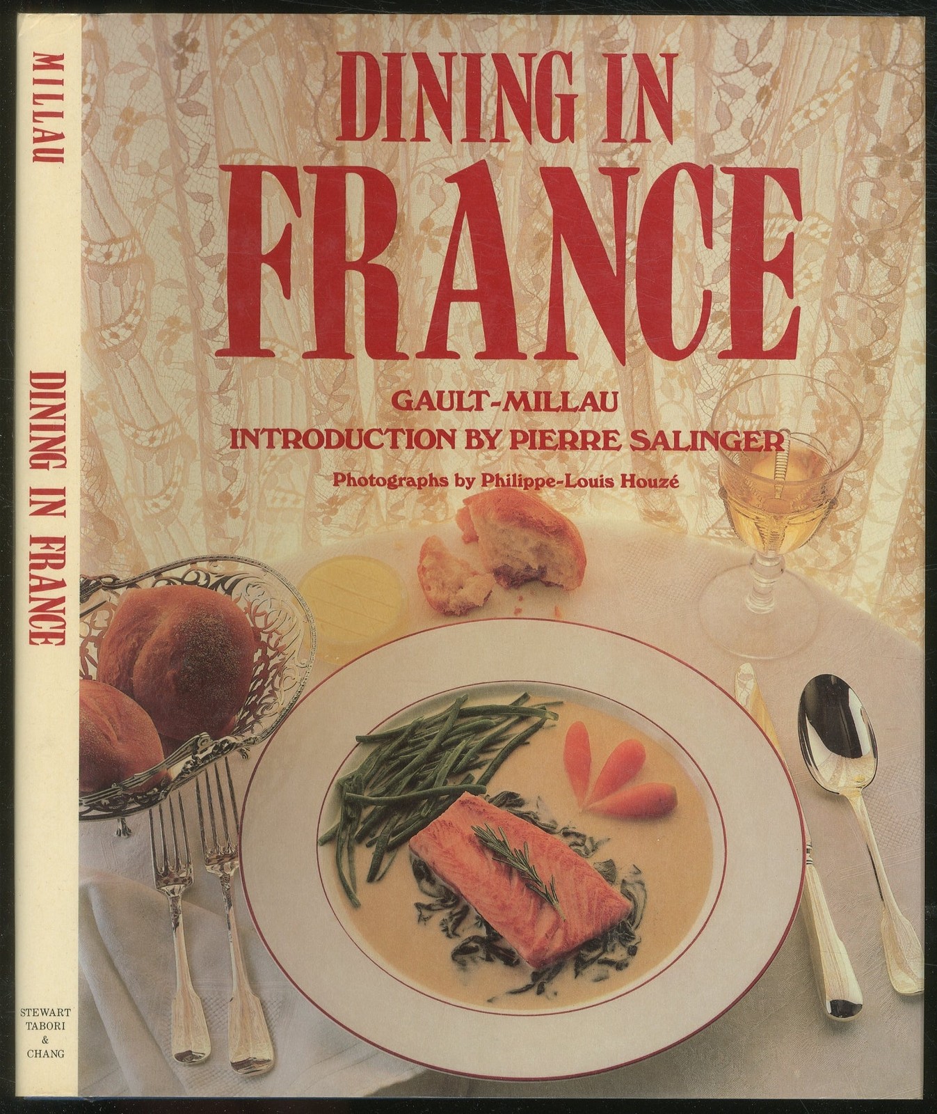 Christian MILLAU / Dining in France Signed 1st Edition 1986
