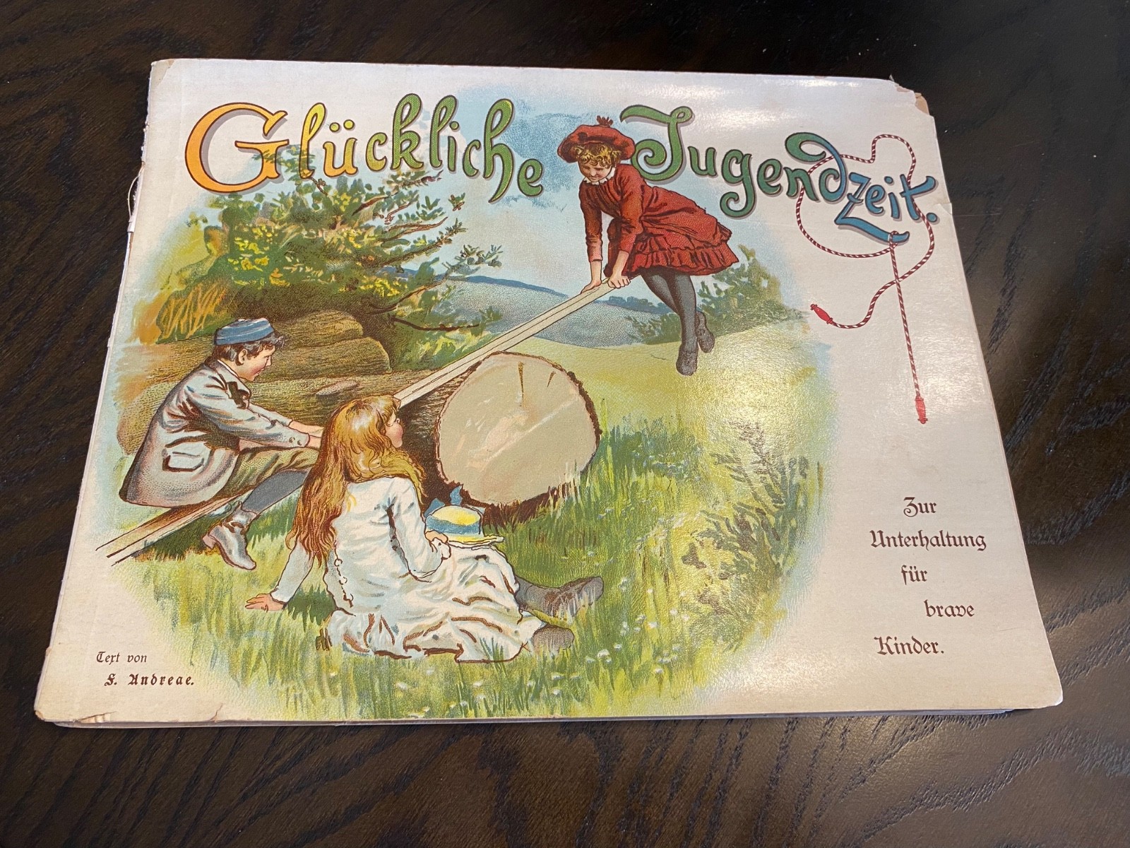 Antique German children’s book ~ Victorian era