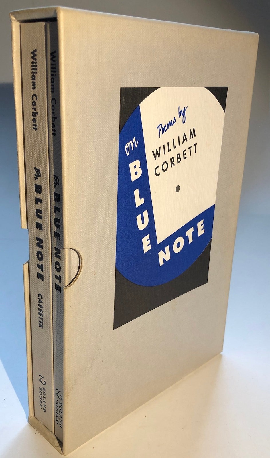 William Corbett / On Blue Note Poems with Cassette 1989