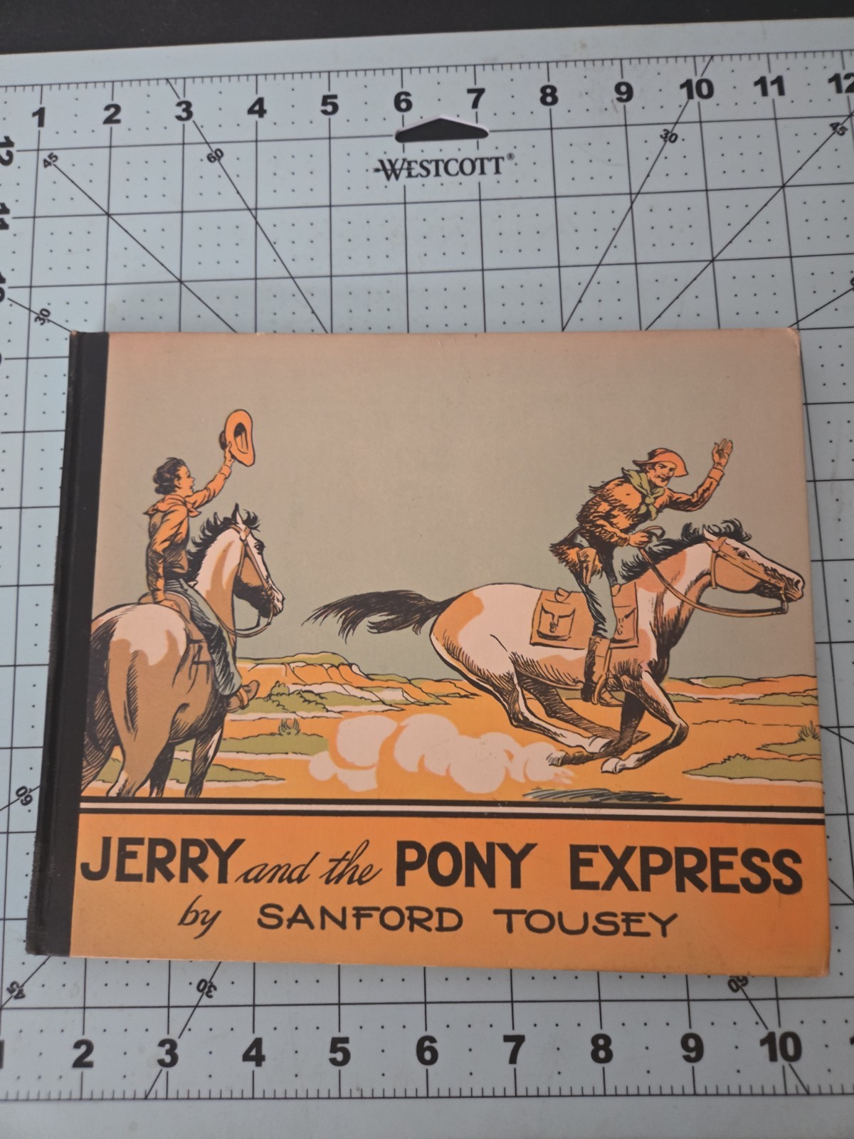 1937 JERRY AND THE PONY EXPRESS by SANFORD TOUSEY