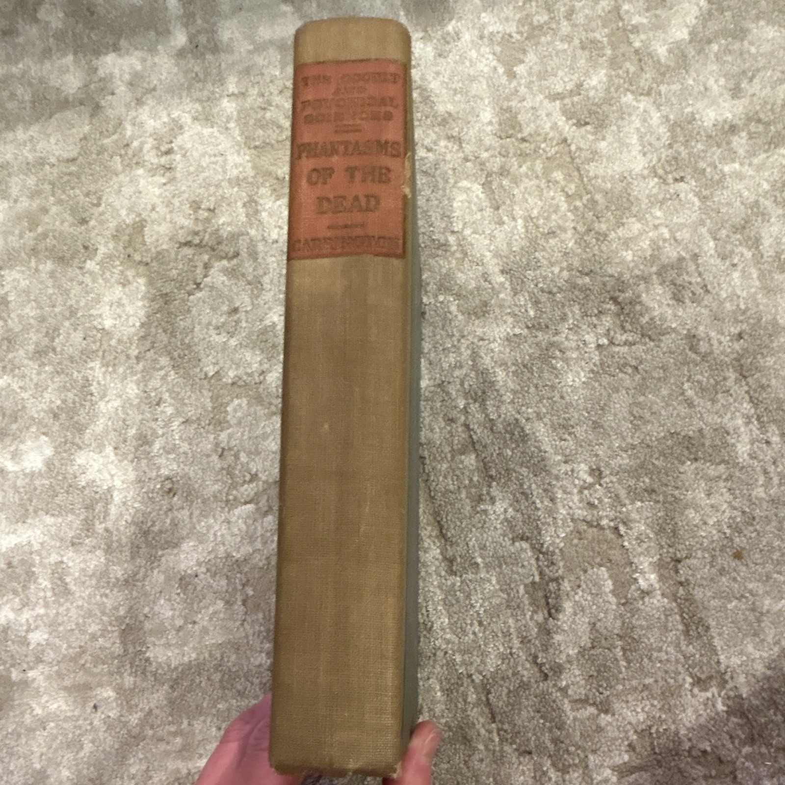 Dodd, Mead True Ghost Stories: Phantasms of the Dead Hardcover 1915 Antiquarian