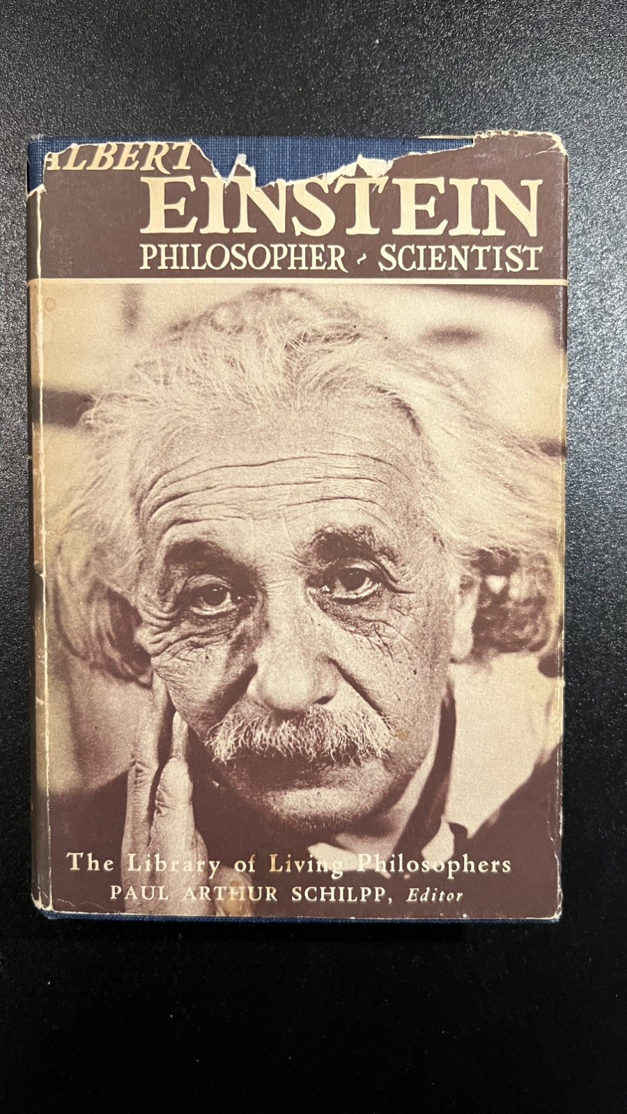 Albert Einstein Philosopher ~ Scientist by Paul Schilpp HC/DJ 1st Edition 1949