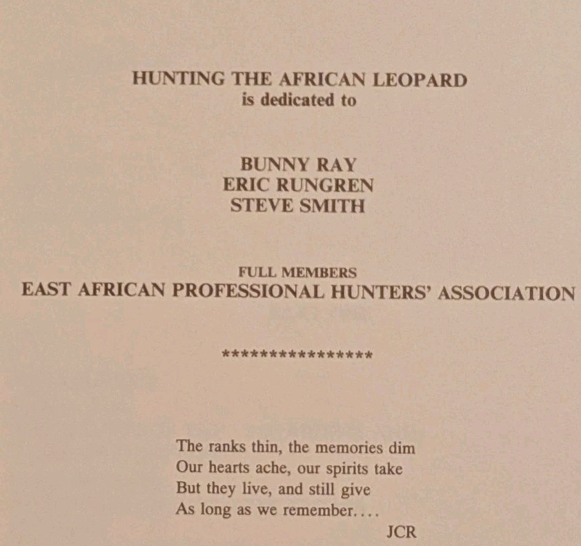 *SIGNED* Hunting the African Leopard (Numbered)