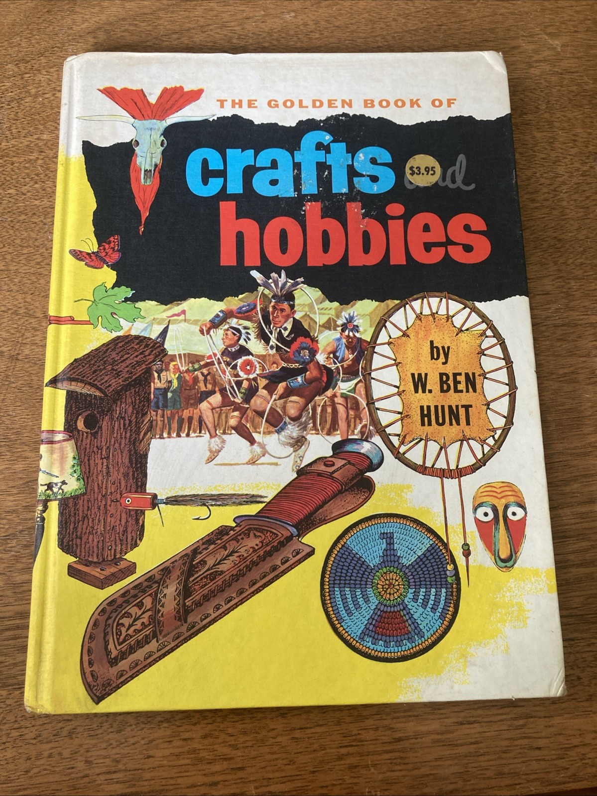 The Golden Book Of Crafts & Hobbies Vintage Children’s 1957 16th Printing 1972