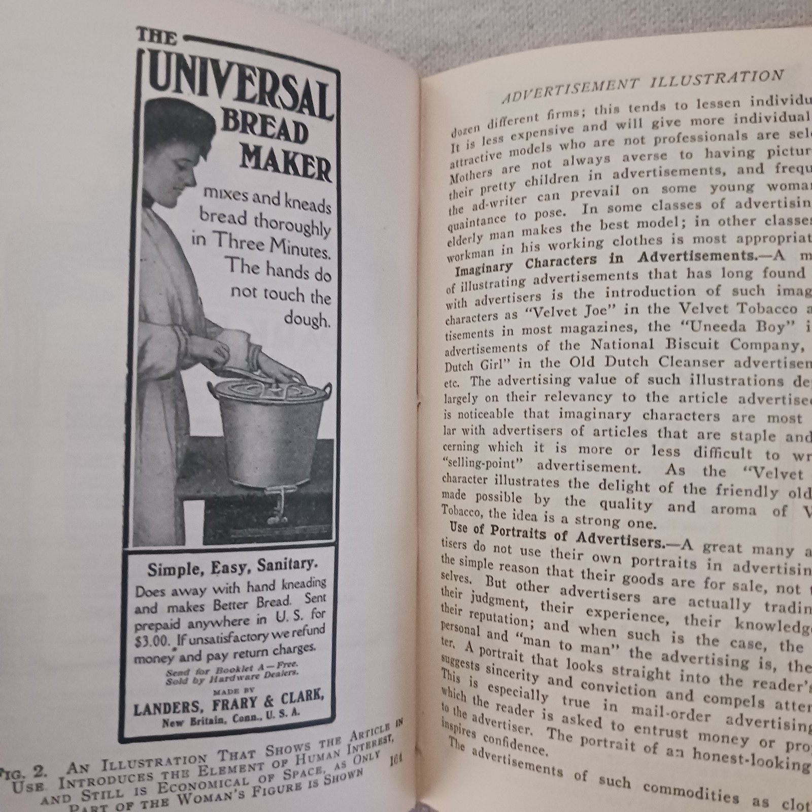 ICS ADVERTISER’S HANDBOOK Rare Vtg. Ads Guidebook Graphic Art Lettering HC 1921