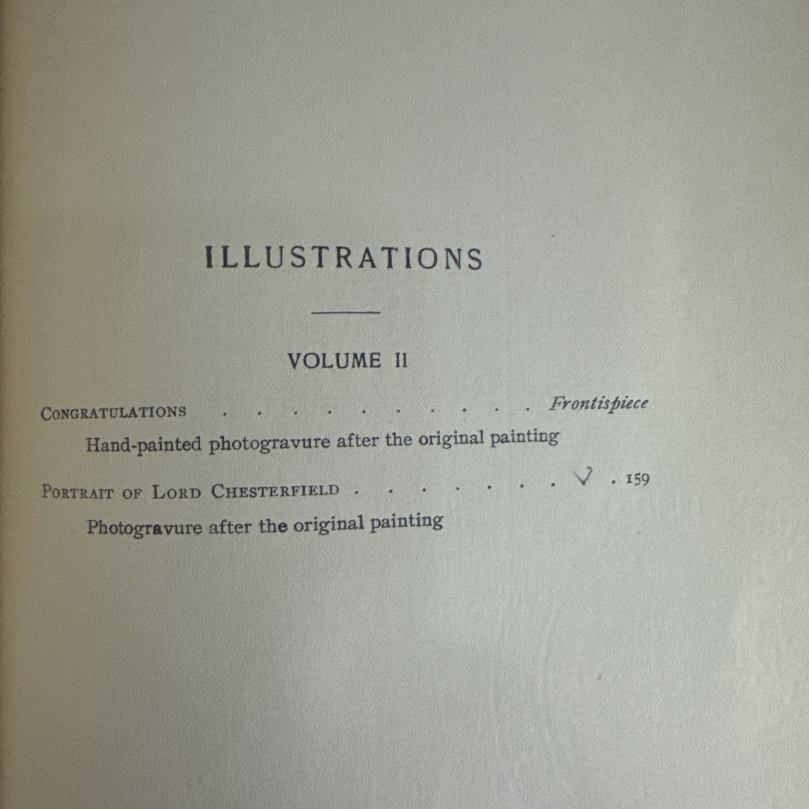 Letters to His Son by the Earl of Chesterfield, 1901 Color Vol. 2 Walter Dunne