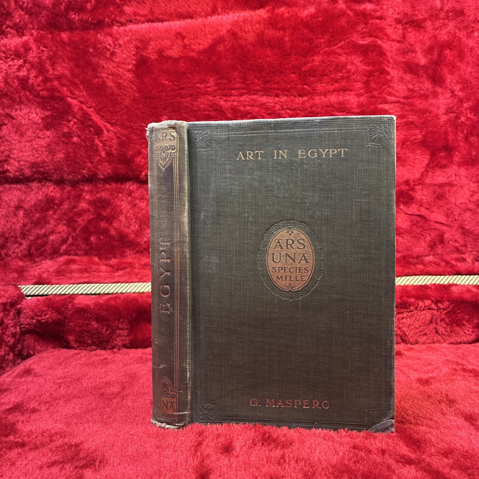 Art in Egypt G. Maspero Ars Una 1913 Vintage Rare book