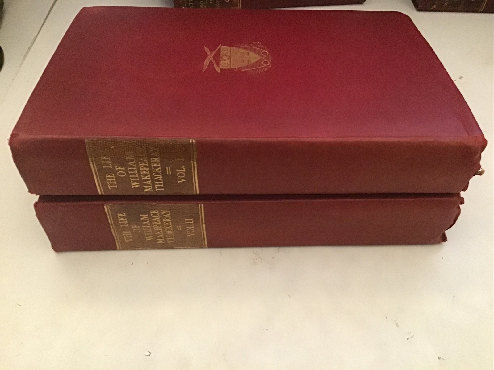 The Life of William Makepeace Thackeray (1899) Two Volume Hardcover Set