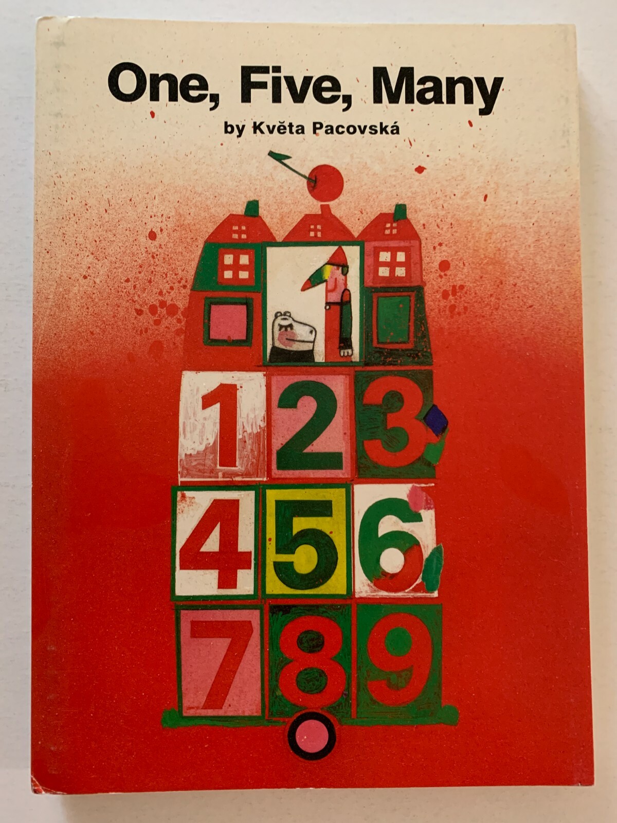 Kveta Pacovska, One, Five, Many, Clarion Books, First Printing, 1990