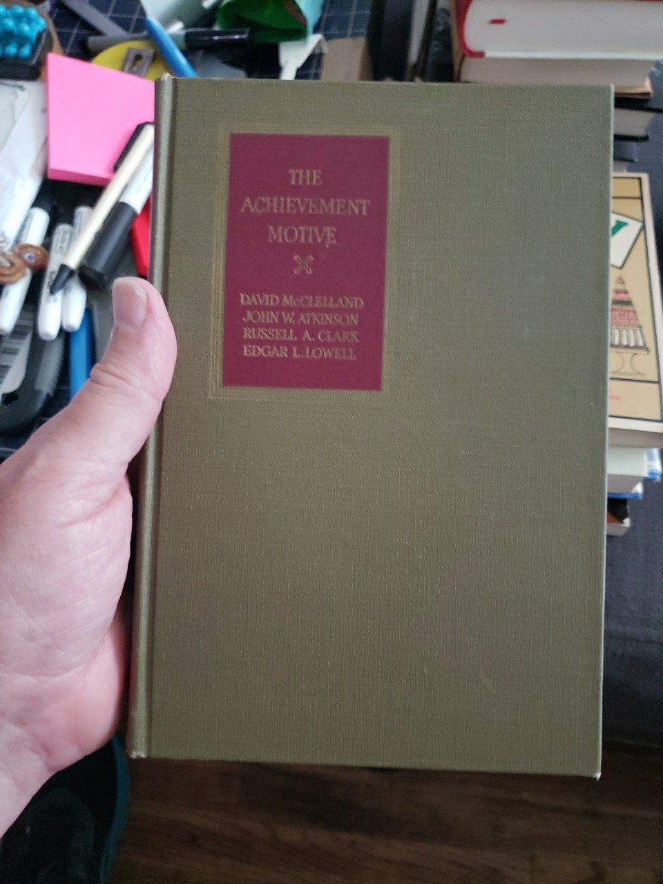 Studies in Motivation (Hardcover) David C. McClelland 1953