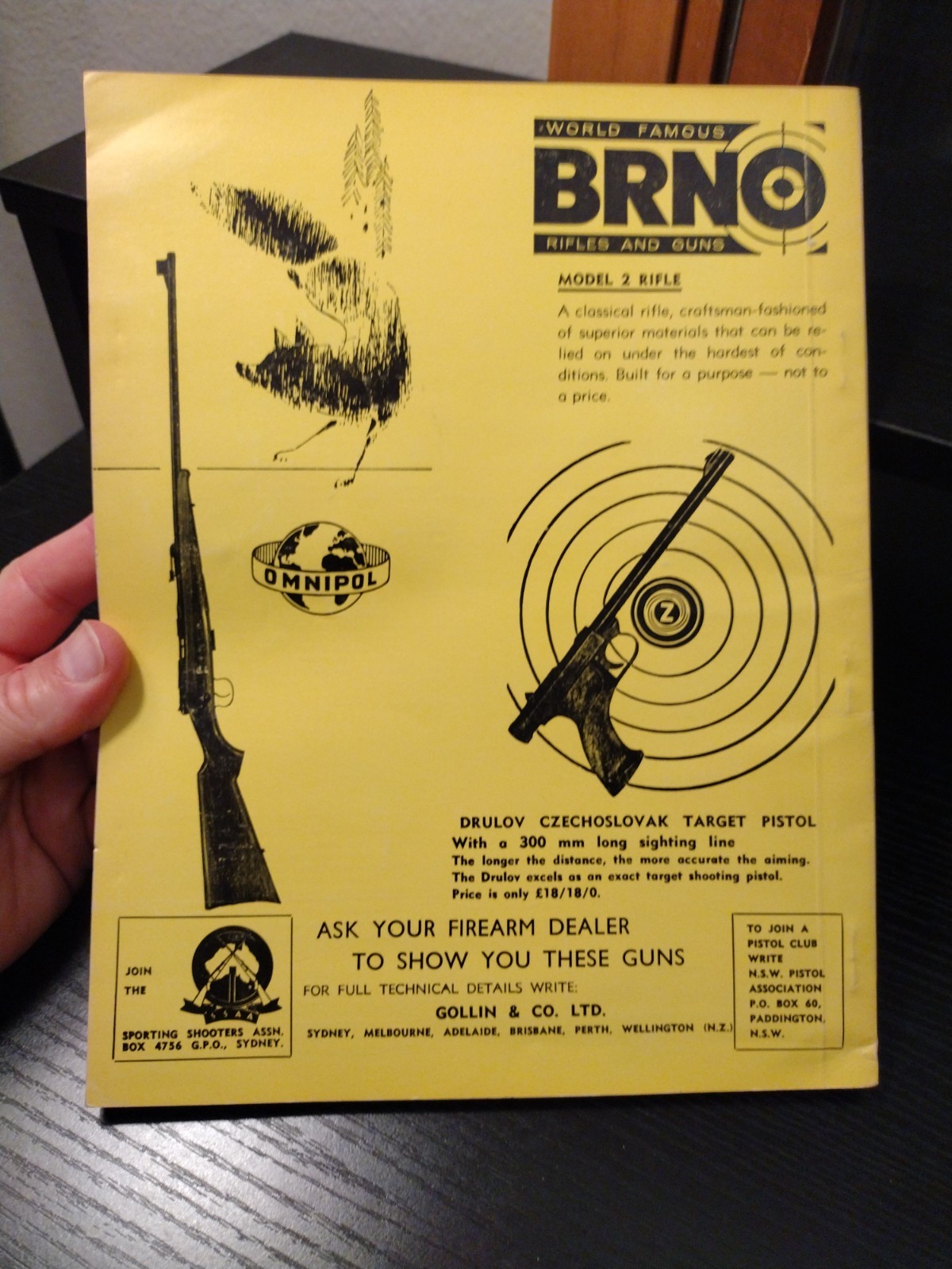 Shooters‘ Omnibus Third Edition Australia Gun Magazine 1965 Sporting Shooter