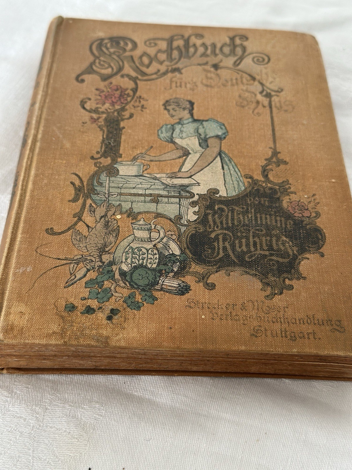Antique Cookbook 1881 Wilhelmine Rührig 1281 Recipes Original