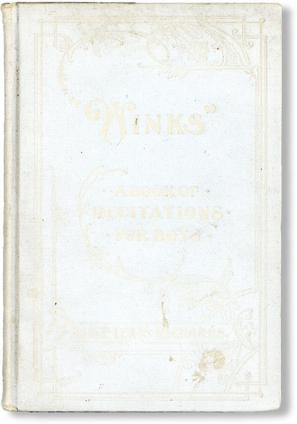 Richards-„Winks“-Recitations for Boys-[1900]-Childrens‘ Poems-Good+