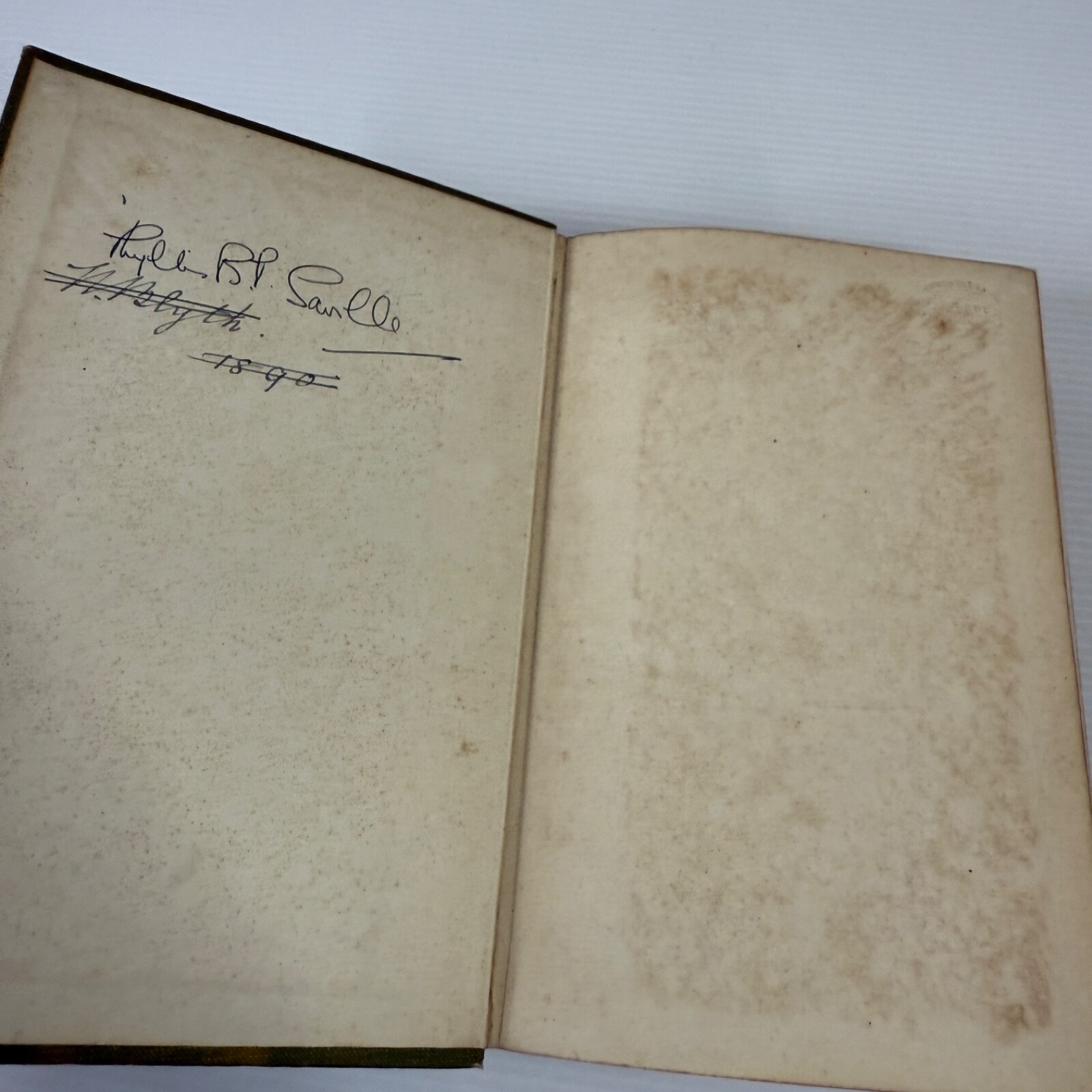 Poems Of Tennyson Oxford Ed. 1904 Henry Frowde Antique Hardcover Poetry Book